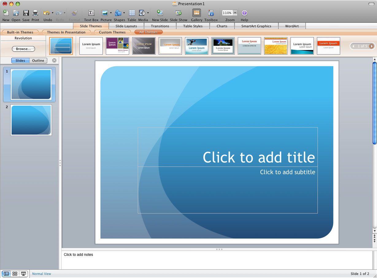 Office For Mac Powerpoint Templates
