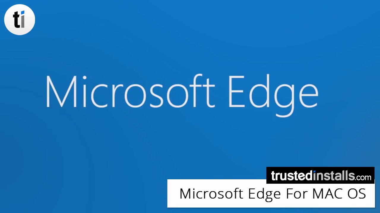 Microsoft Edge For Osx
